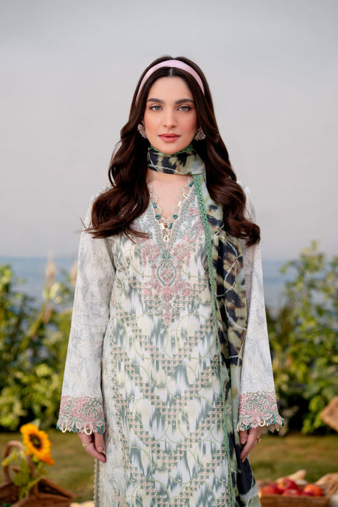 Aabyaan | Shezlin Chikankari Ramadan Edit 25 | YELDA (AR-12) by Aabyaan - Designer Dress - Type: Ladies Clothes - Available at Libayah - 100% Original