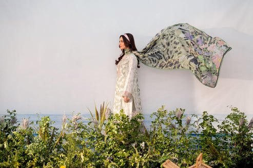 Aabyaan | Shezlin Chikankari Ramadan Edit 25 | YELDA (AR-12) by Aabyaan - Designer Dress - Type: Ladies Clothes - Available at Libayah - 100% Original