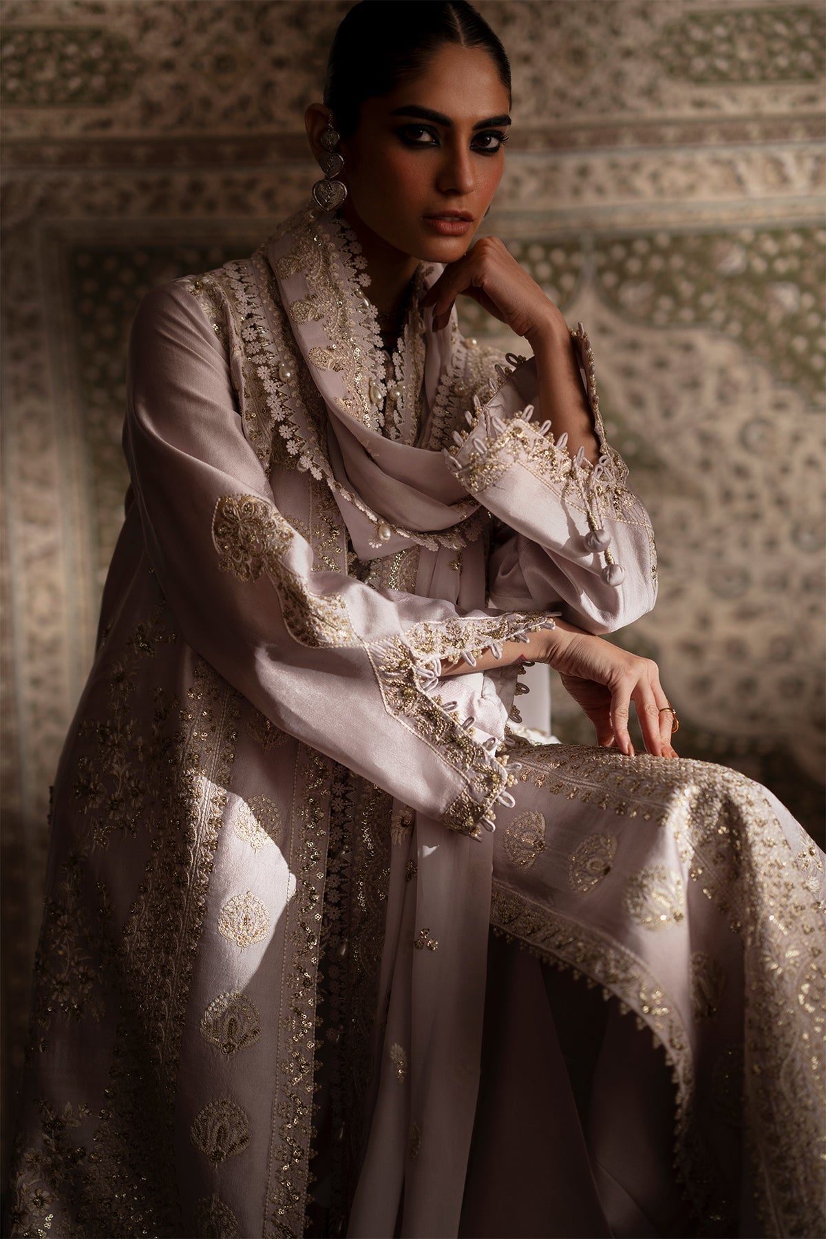 Saad Bin Shahzad | Silk'25 | ADEEN by Saad Bin Shahzad - Designer Dress  - Type : Ladies Clothes - Available at Libayah - 100% Original 