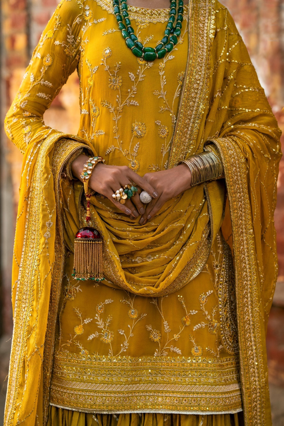 Erum Khan | Mannat Formals | Aatish by Erum khan - Designer Dress - Type: Ladies Clothes - Available at Libayah - 100% Original