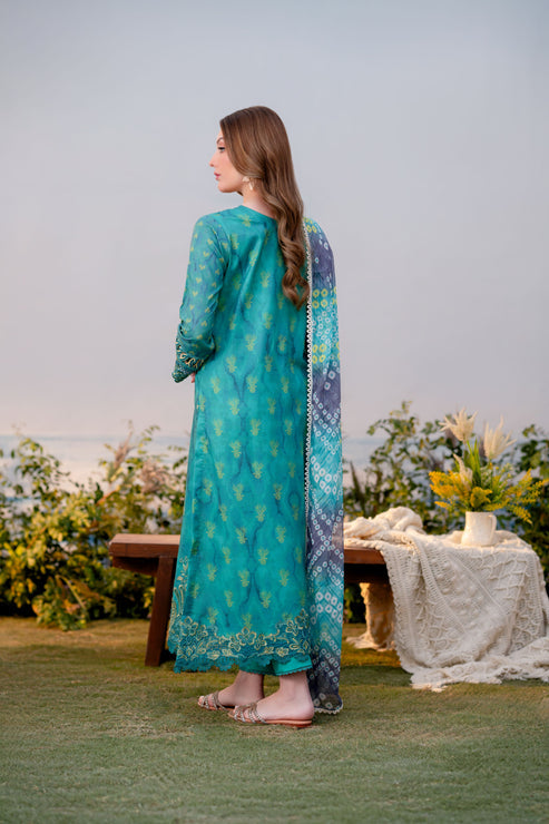 Aabyaan | Shezlin Chikankari Ramadan Edit 25 | ESLEM (AR-11) by Aabyaan - Designer Dress - Type: Ladies Clothes - Available at Libayah - 100% Original