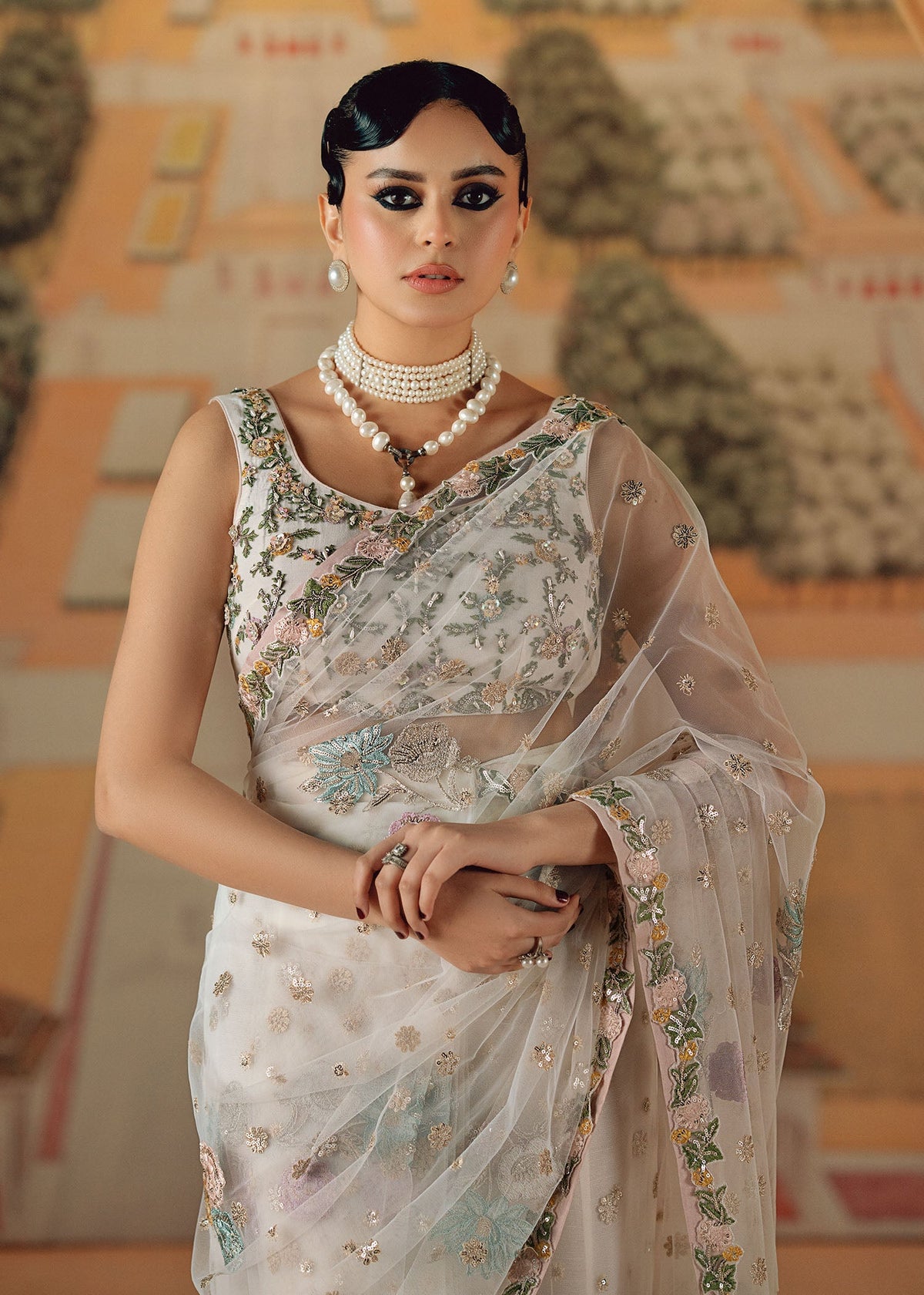 Fozia Khalid | Chamakh Dhamakh Wedding Festivity | Mu dikhai by Fozia Khalid - Designer Dress - Type: Ladies Clothes - Available at Libayah - 100% Original