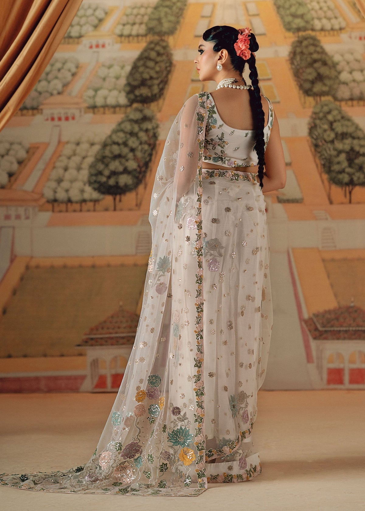 Fozia Khalid | Chamakh Dhamakh Wedding Festivity | Mu dikhai by Fozia Khalid - Designer Dress - Type: Ladies Clothes - Available at Libayah - 100% Original