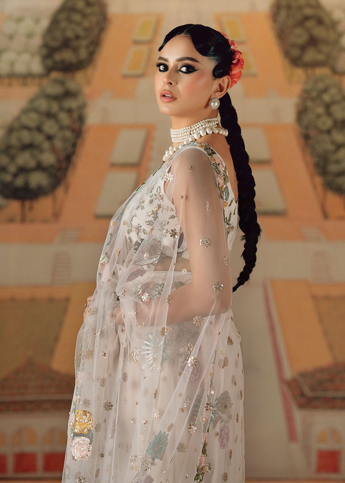 Fozia Khalid | Chamakh Dhamakh Wedding Festivity | Mu dikhai by Fozia Khalid - Designer Dress - Type: Ladies Clothes - Available at Libayah - 100% Original