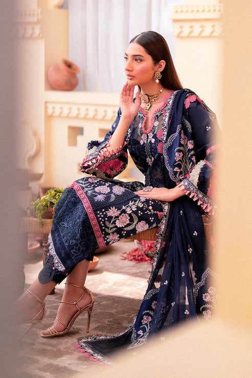 Zarposh | Sangat Lawn | Banafsha by Zarposh - Designer Dress - Type: Ladies Clothes - Available at Libayah - 100% Original