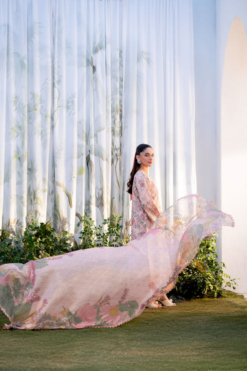 Aabyaan | Shezlin Chikankari Ramadan Edit 25 | CEREN (AR-09) by Aabyaan - Designer Dress - Type: Ladies Clothes - Available at Libayah - 100% Original