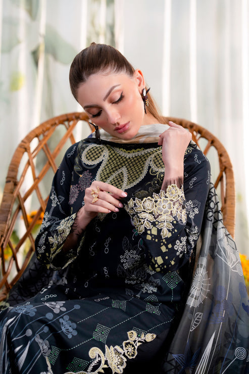 Aabyaan | Shezlin Chikankari Ramadan Edit 25 | NAZAN (AR-10) by Aabyaan - Designer Dress - Type: Ladies Clothes - Available at Libayah - 100% Original