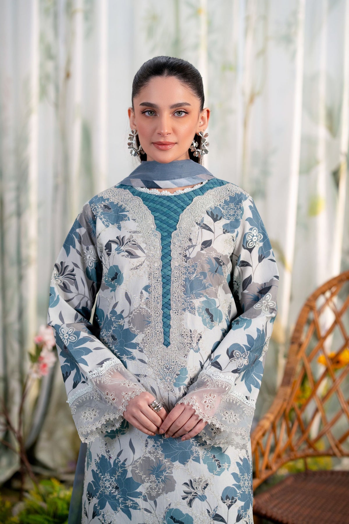 Aabyaan | Shezlin Chikankari Ramadan Edit 25 | ARZU (AR-14) by Aabyaan - Designer Dress - Type: Ladies Clothes - Available at Libayah - 100% Original