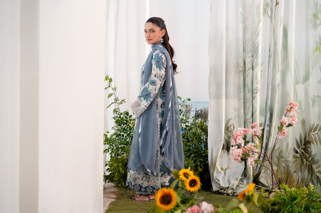 Aabyaan | Shezlin Chikankari Ramadan Edit 25 | ARZU (AR-14) by Aabyaan - Designer Dress - Type: Ladies Clothes - Available at Libayah - 100% Original