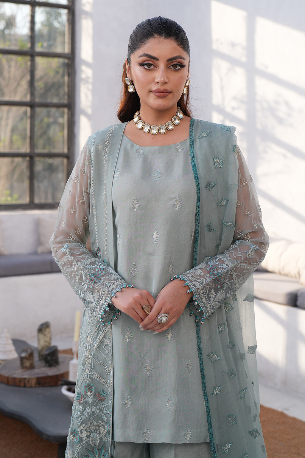 Flossie | Kuch Khas Formals | IZARA (B) by Flossie - Designer Dress - Type: Ladies Clothes - Available at Libayah - 100% Original