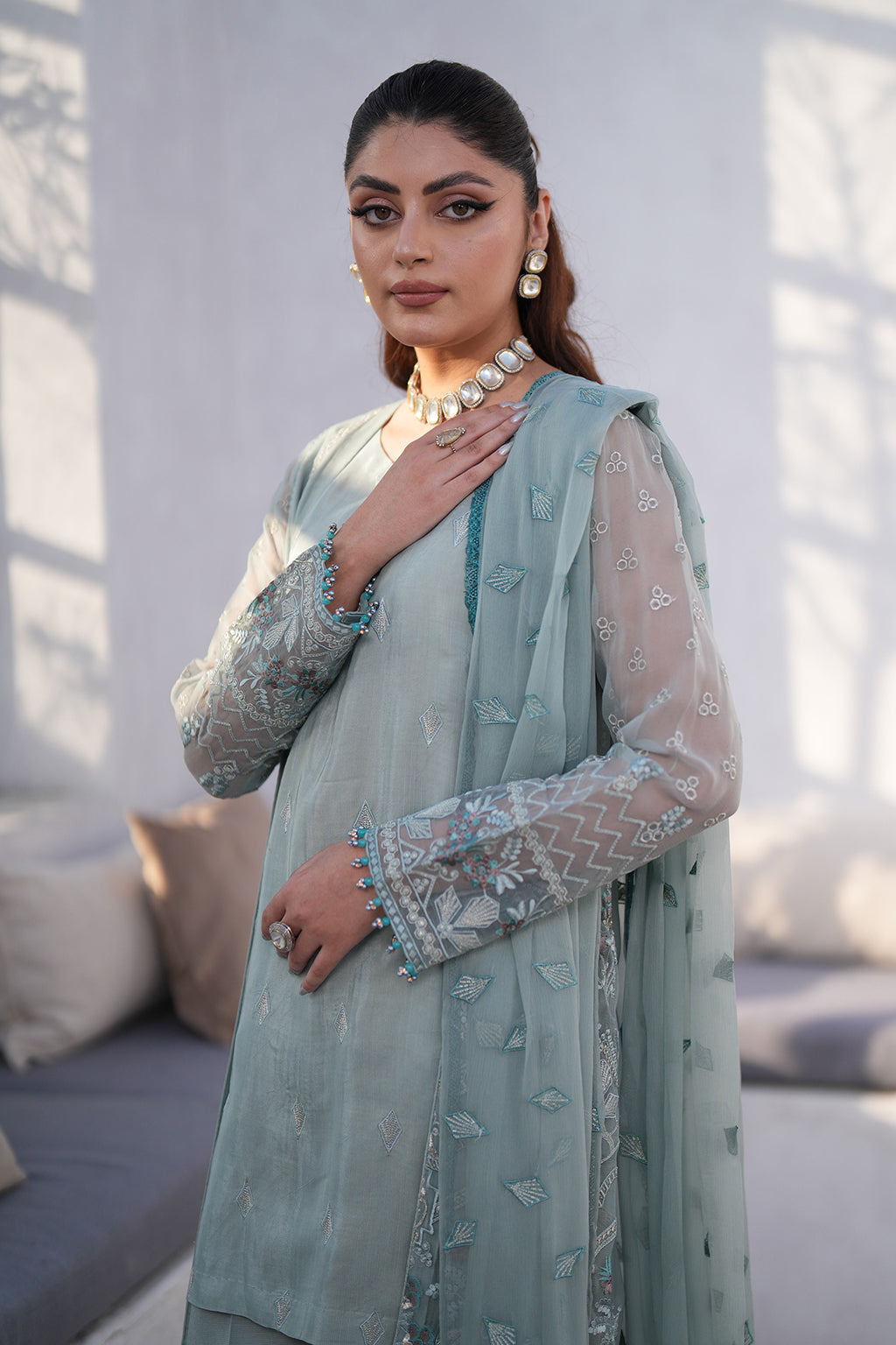 Flossie | Kuch Khas Formals | IZARA (B) by Flossie - Designer Dress - Type: Ladies Clothes - Available at Libayah - 100% Original