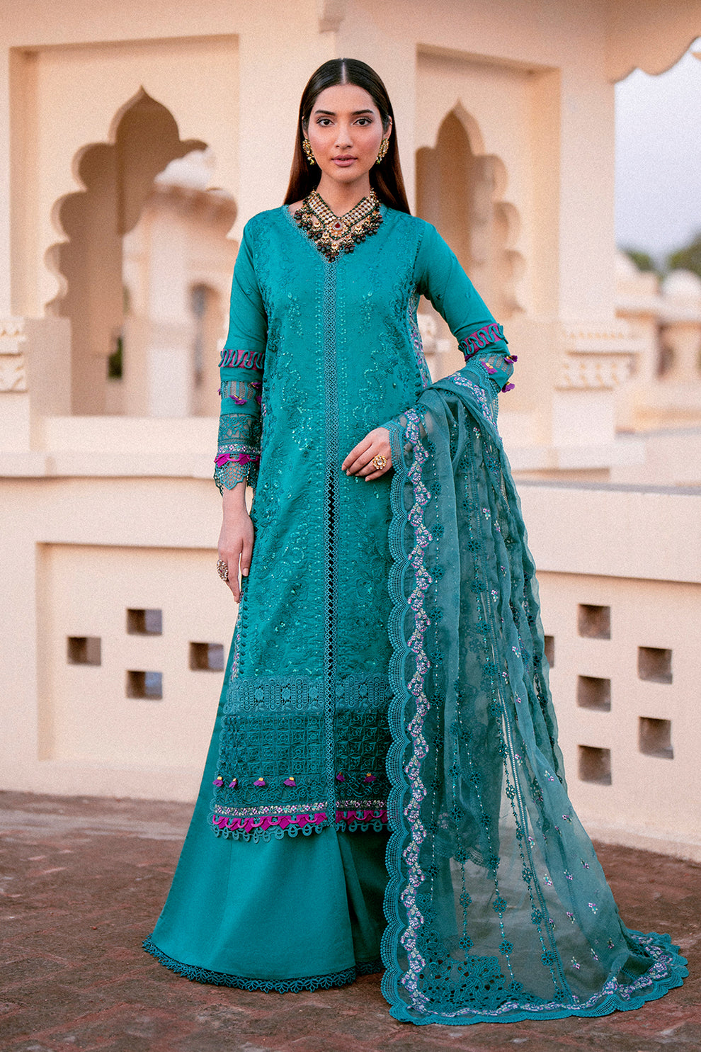 Zarposh | Sangat Lawn | Aaina by Zarposh - Designer Dress - Type: Ladies Clothes - Available at Libayah - 100% Original
