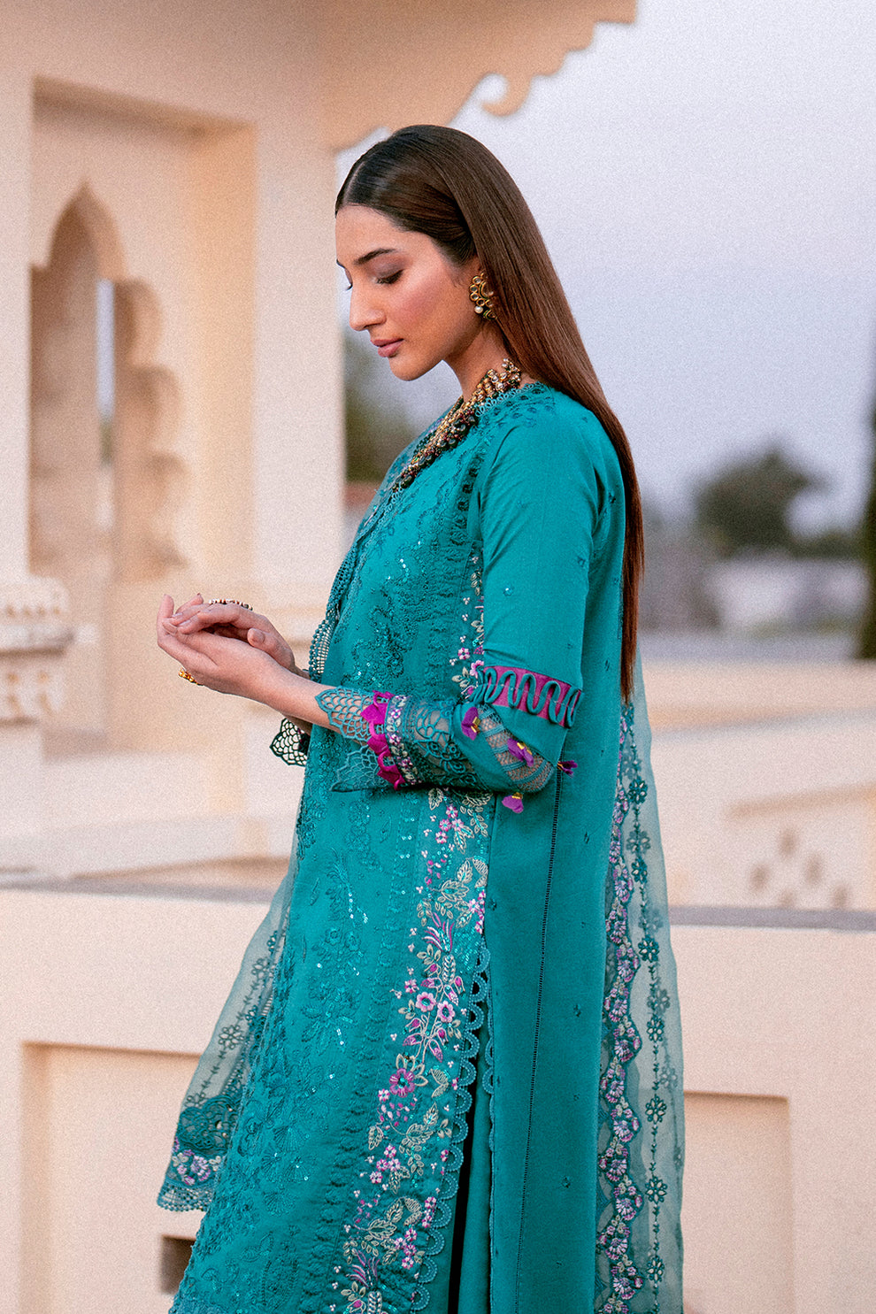 Zarposh | Sangat Lawn | Aaina by Zarposh - Designer Dress - Type: Ladies Clothes - Available at Libayah - 100% Original