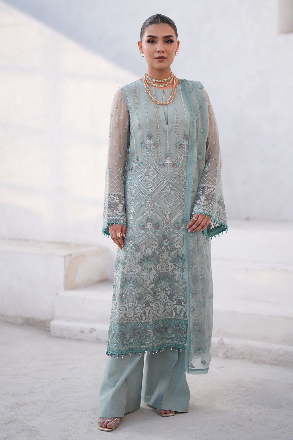 Flossie | Kuch Khas Formals | IZARA (A) by Flossie - Designer Dress - Type: Ladies Clothes - Available at Libayah - 100% Original