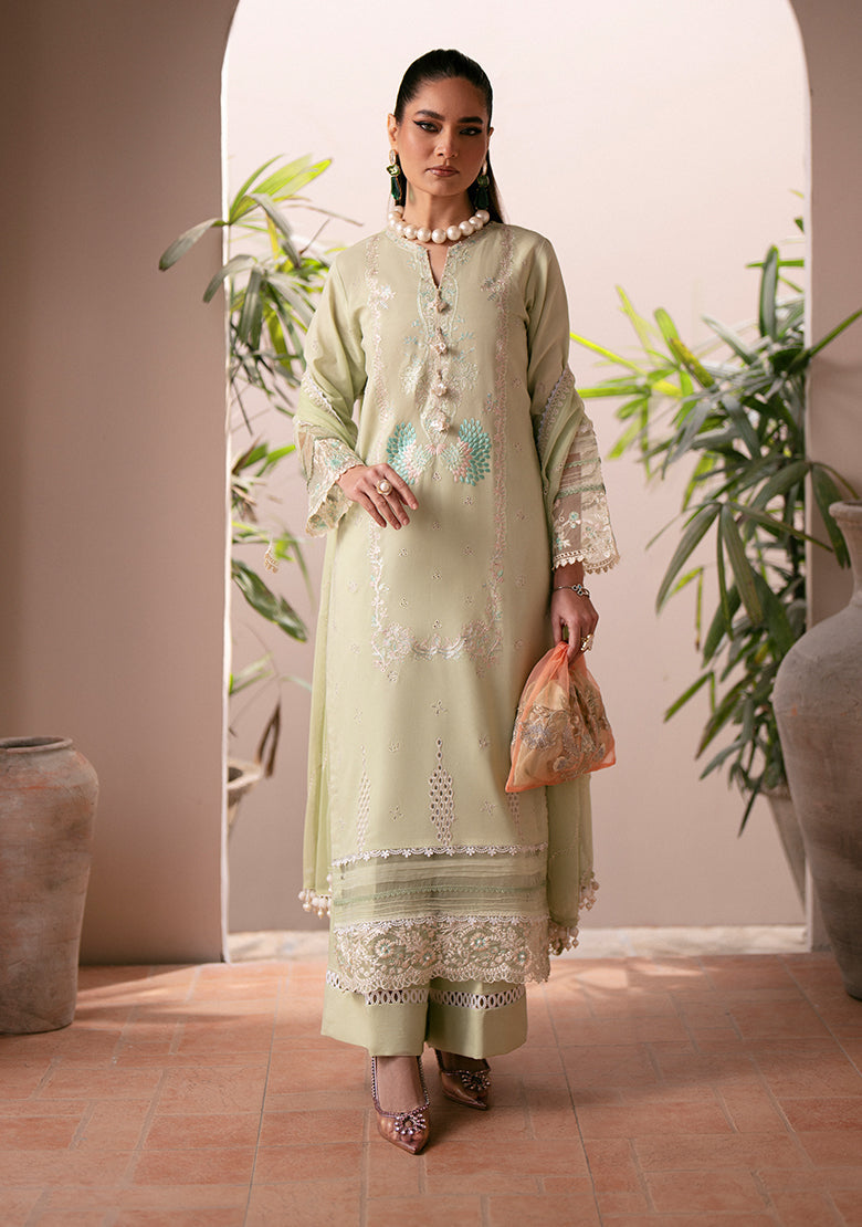 Lala | Veranda Swiss Lawn | Safa by Lala - Designer Dress - Type: Ladies Clothes - Available at Libayah - 100% Original
