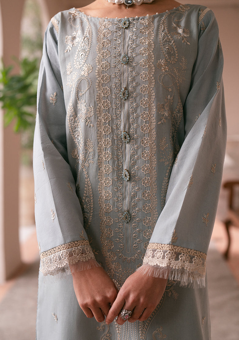 Lala | Veranda Swiss Lawn | Alisha by Lala - Designer Dress - Type: Ladies Clothes - Available at Libayah - 100% Original