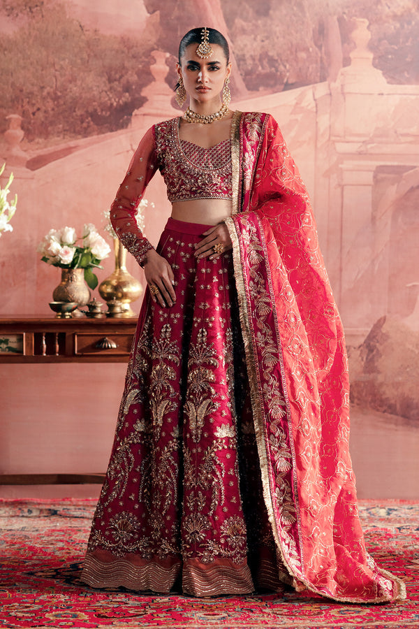 Zarposh | Maharani Wedding Collection | Anarkali by Zarposh - Designer Dress - Type: Ladies Clothes - Available at Libayah - 100% Original