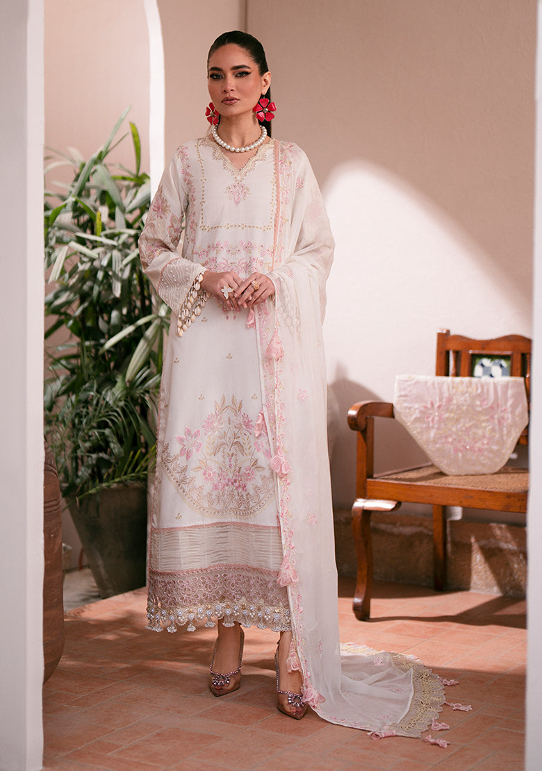 Lala | Veranda Swiss Lawn | Reem by Lala - Designer Dress - Type: Ladies Clothes - Available at Libayah - 100% Original