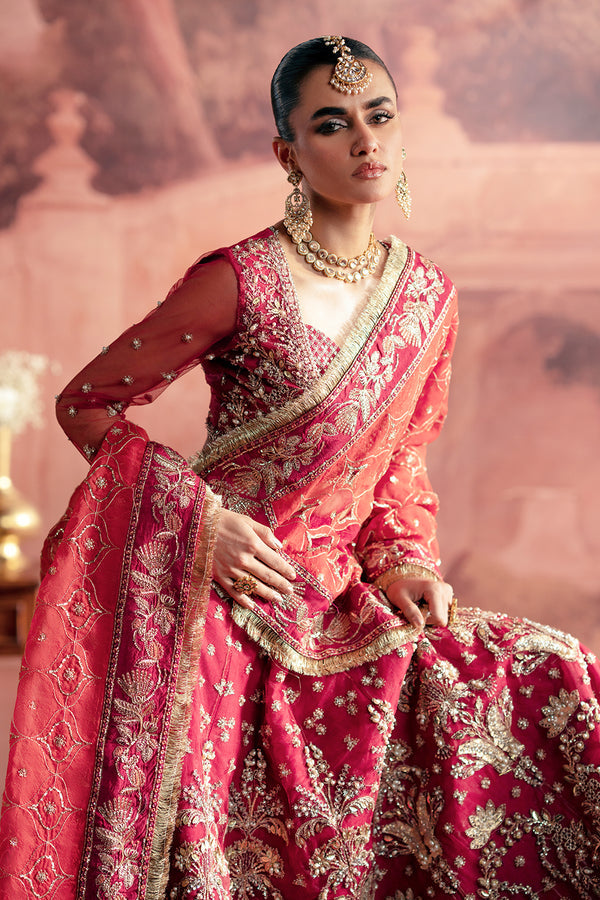 Zarposh | Maharani Wedding Collection | Anarkali by Zarposh - Designer Dress - Type: Ladies Clothes - Available at Libayah - 100% Original
