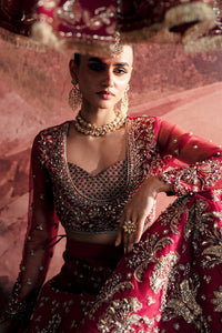 Zarposh | Maharani Wedding Collection | Anarkali by Zarposh - Designer Dress - Type: Ladies Clothes - Available at Libayah - 100% Original