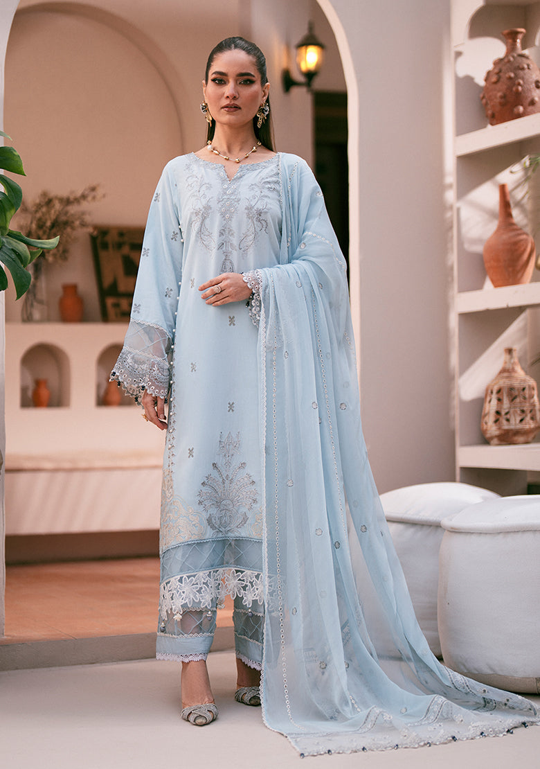 Lala | Veranda Swiss Lawn | Ayra by Lala - Designer Dress - Type: Ladies Clothes - Available at Libayah - 100% Original