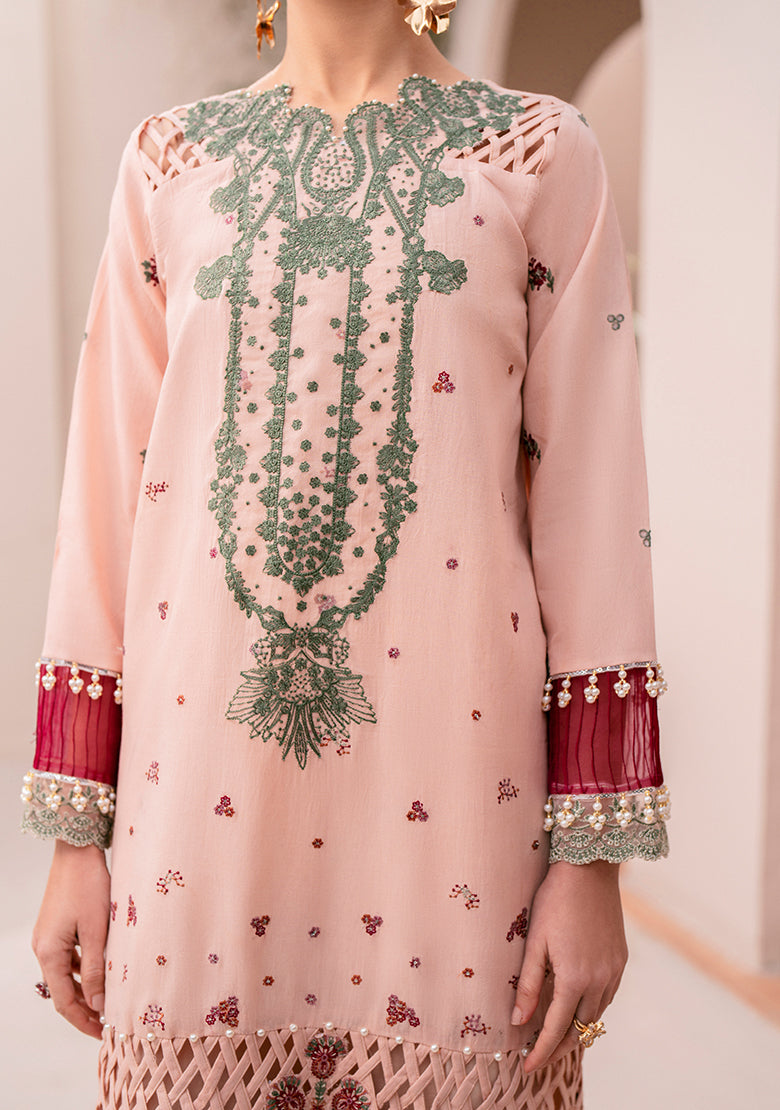 Lala | Veranda Swiss Lawn | Raha by Lala - Designer Dress - Type: Ladies Clothes - Available at Libayah - 100% Original
