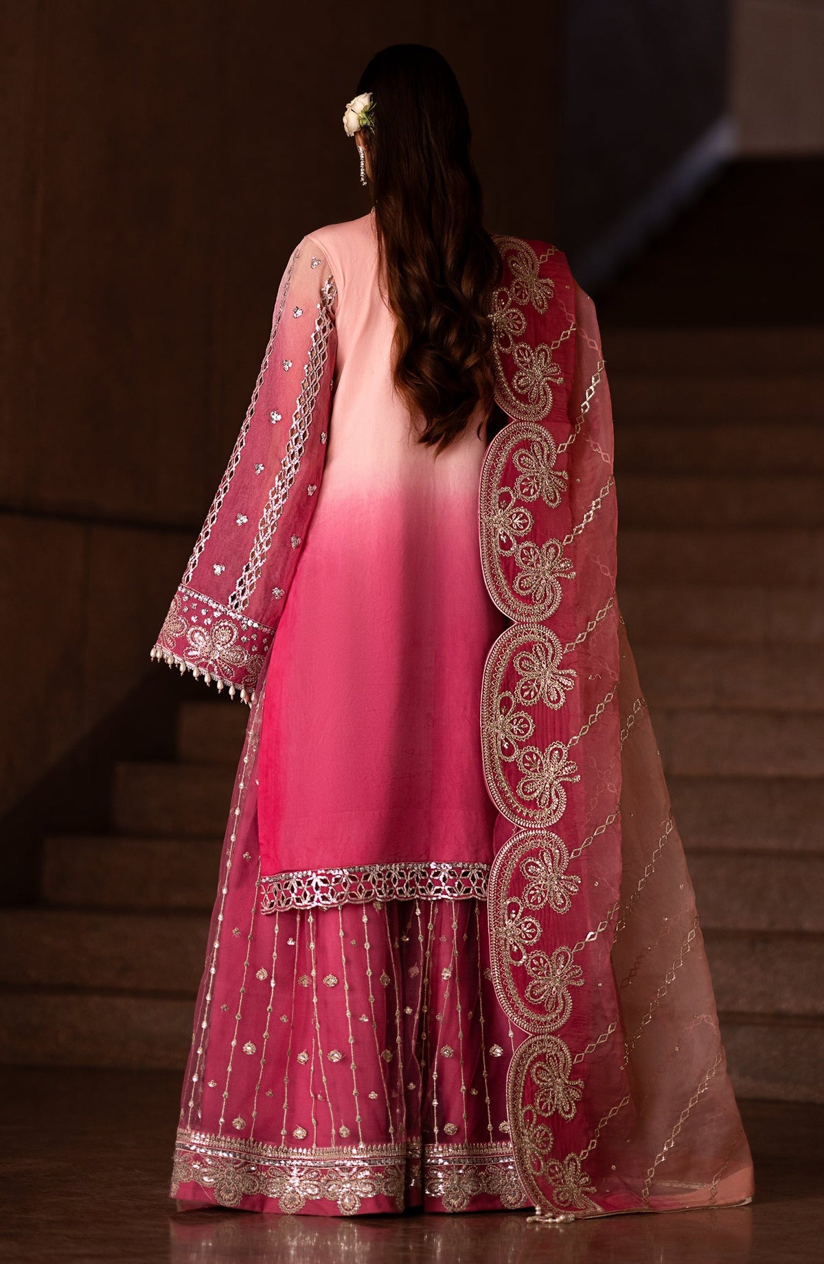 Emaan Adeel | Casabella Wedding Formals | AUSET by Emaan Adeel - Designer Dress - Type: Ladies Clothes - Available at Libayah - 100% Original