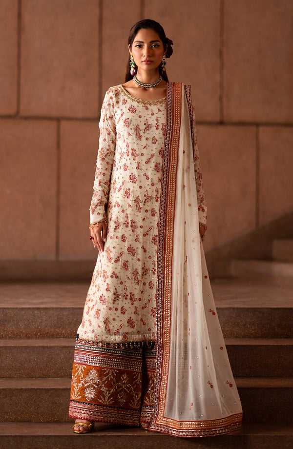 Emaan Adeel | Casabella Wedding Formals | CLOVERA by Emaan Adeel - Designer Dress - Type: Ladies Clothes - Available at Libayah - 100% Original