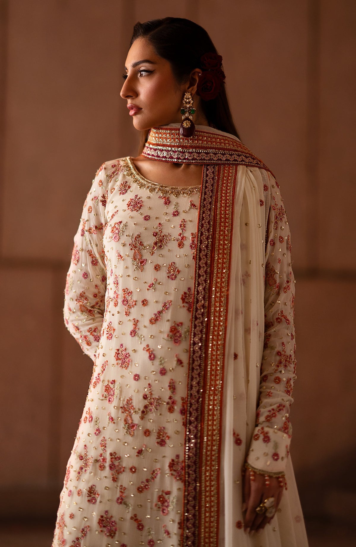 Emaan Adeel | Casabella Wedding Formals | CLOVERA by Emaan Adeel - Designer Dress - Type: Ladies Clothes - Available at Libayah - 100% Original
