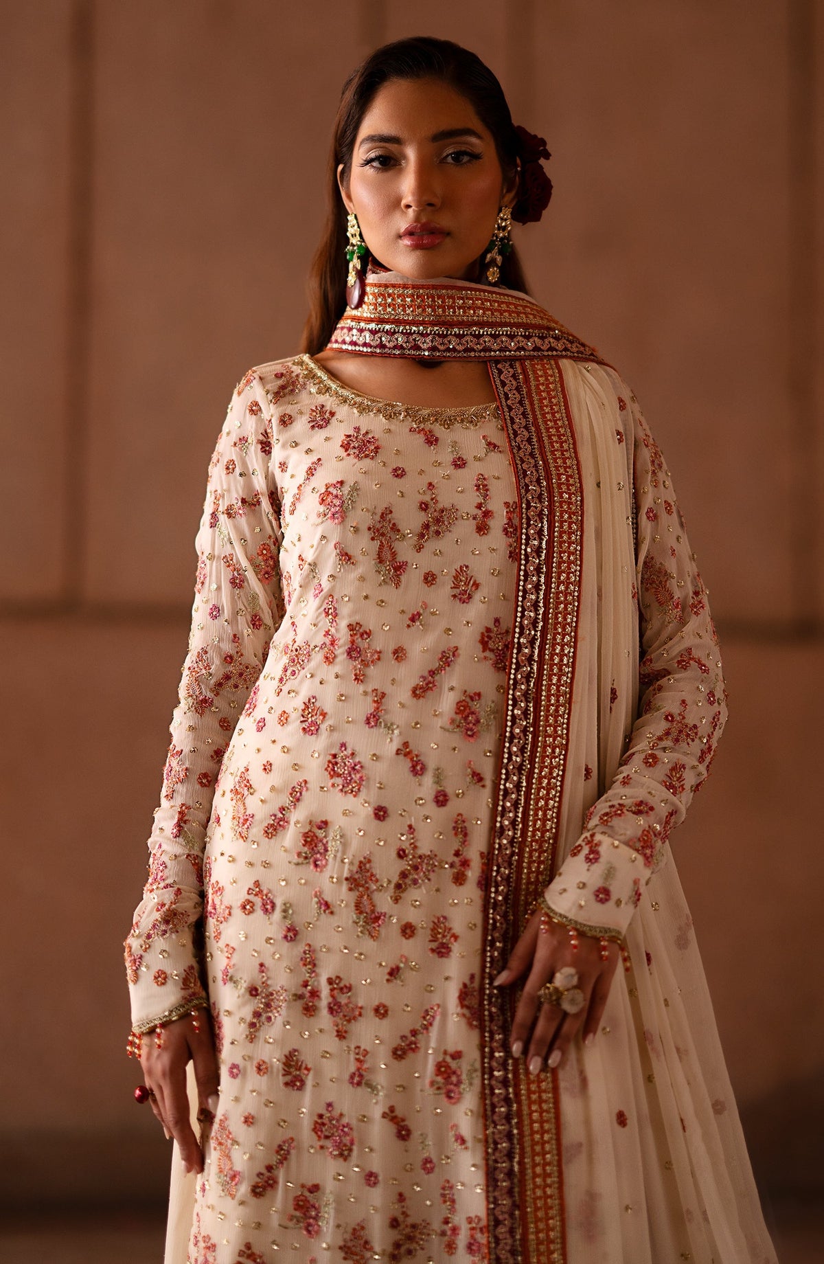 Emaan Adeel | Casabella Wedding Formals | CLOVERA by Emaan Adeel - Designer Dress - Type: Ladies Clothes - Available at Libayah - 100% Original