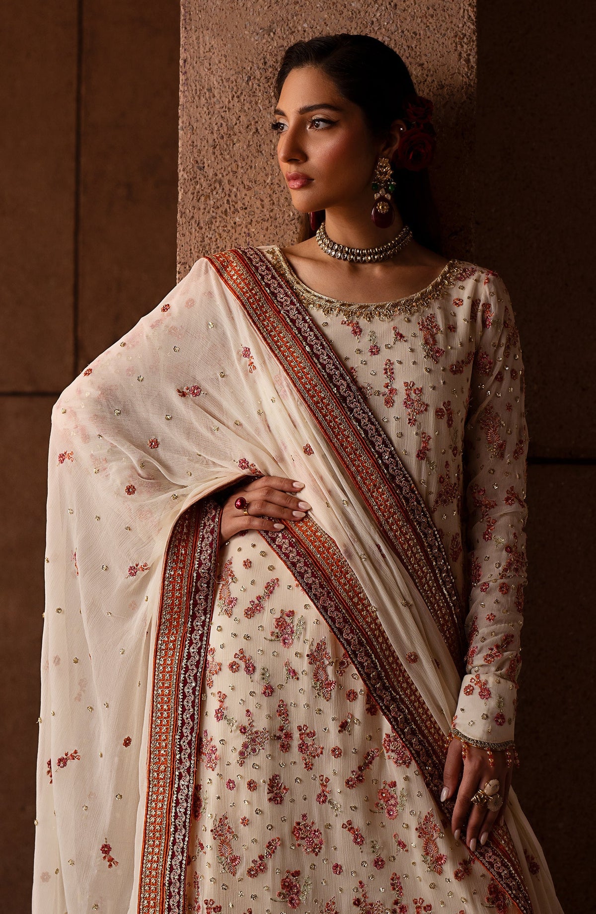 Emaan Adeel | Casabella Wedding Formals | CLOVERA by Emaan Adeel - Designer Dress - Type: Ladies Clothes - Available at Libayah - 100% Original