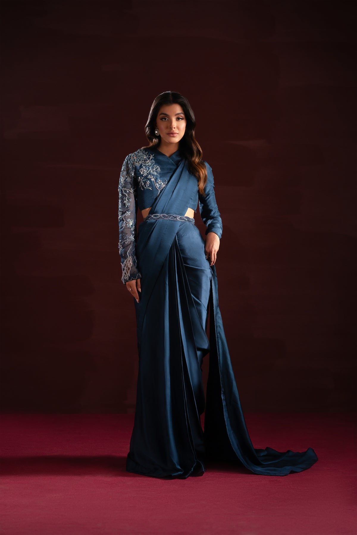 Ayesha and Usman | Celestial Night | Aria by Ayesha and Usman - Designer Dress - Type: Ladies Clothes - Available at Libayah - 100% Original