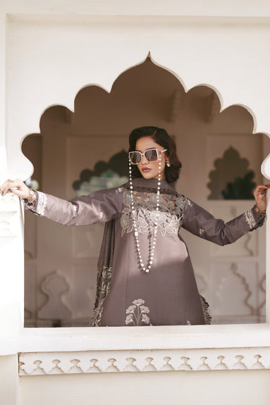 Parishay | Shangrila Lawn 26 | SLA-14 by Parishay - Designer Dress - Type : Luxury Dress - Available at Libayah - 100% Original
