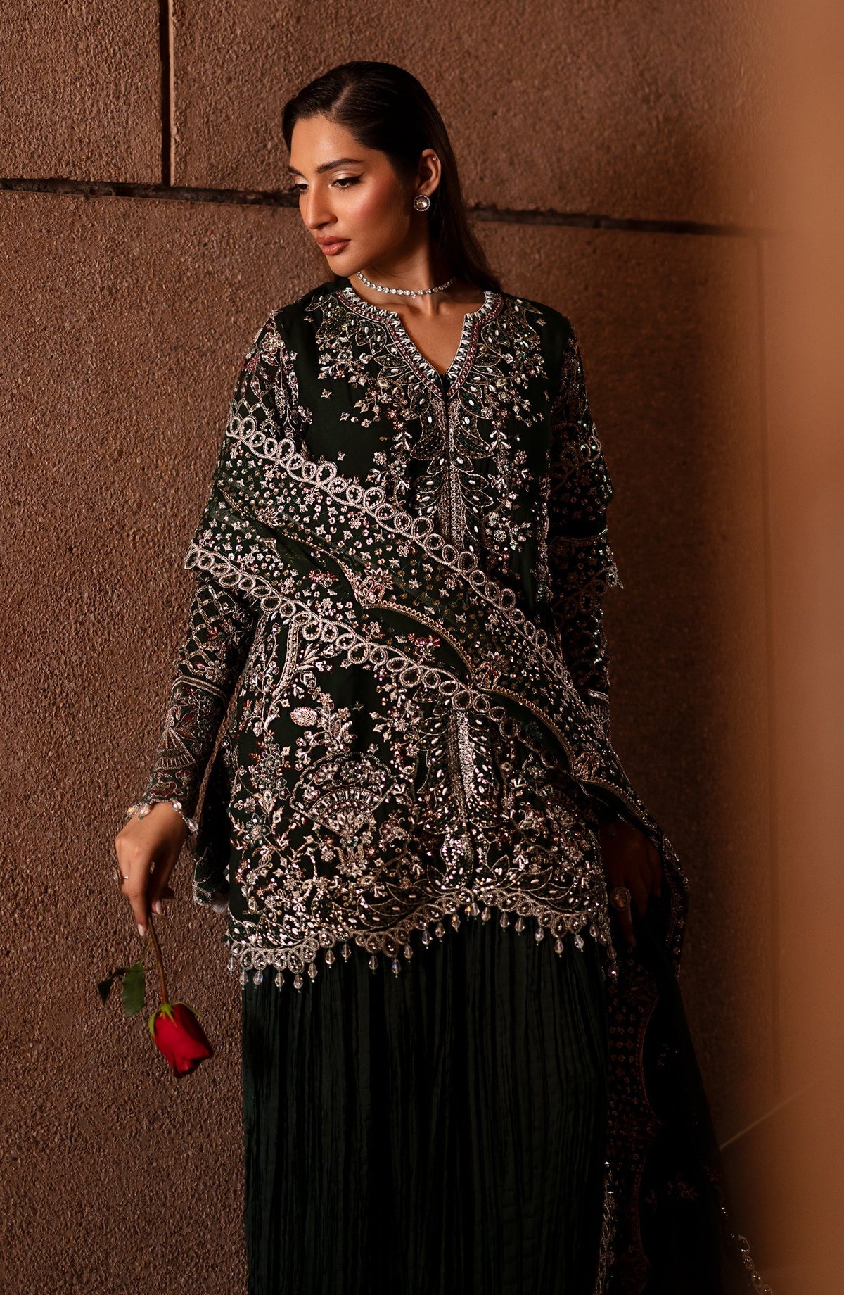 Emaan Adeel | Casabella Wedding Formals | ARISTA by Emaan Adeel - Designer Dress - Type: Ladies Clothes - Available at Libayah - 100% Original