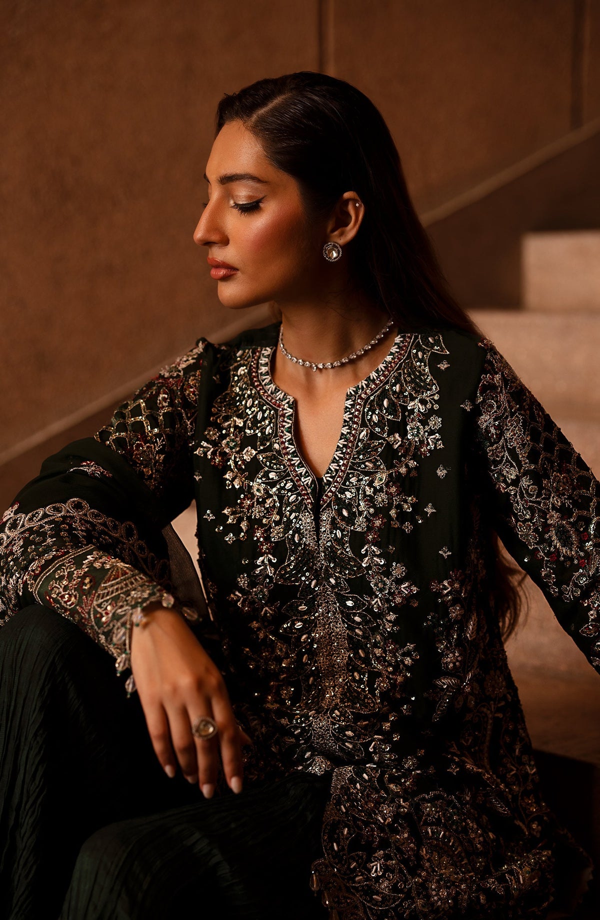 Emaan Adeel | Casabella Wedding Formals | ARISTA by Emaan Adeel - Designer Dress - Type: Ladies Clothes - Available at Libayah - 100% Original