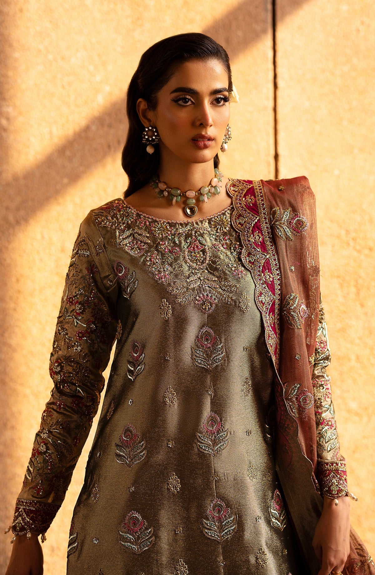 Emaan Adeel | Casabella Wedding Formals | FELISA by Emaan Adeel - Designer Dress - Type: Ladies Clothes - Available at Libayah - 100% Original