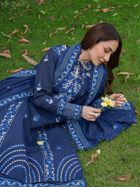Mahnur | Amaya Lawn 26 | MU-01 by Mahnur - Designer Dress  - Type : Ladies Clothes - Available at Libayah - 100% Original 