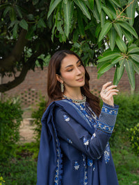 Mahnur | Amaya Lawn 26 | MU-01 by Mahnur - Designer Dress  - Type : Ladies Clothes - Available at Libayah - 100% Original 