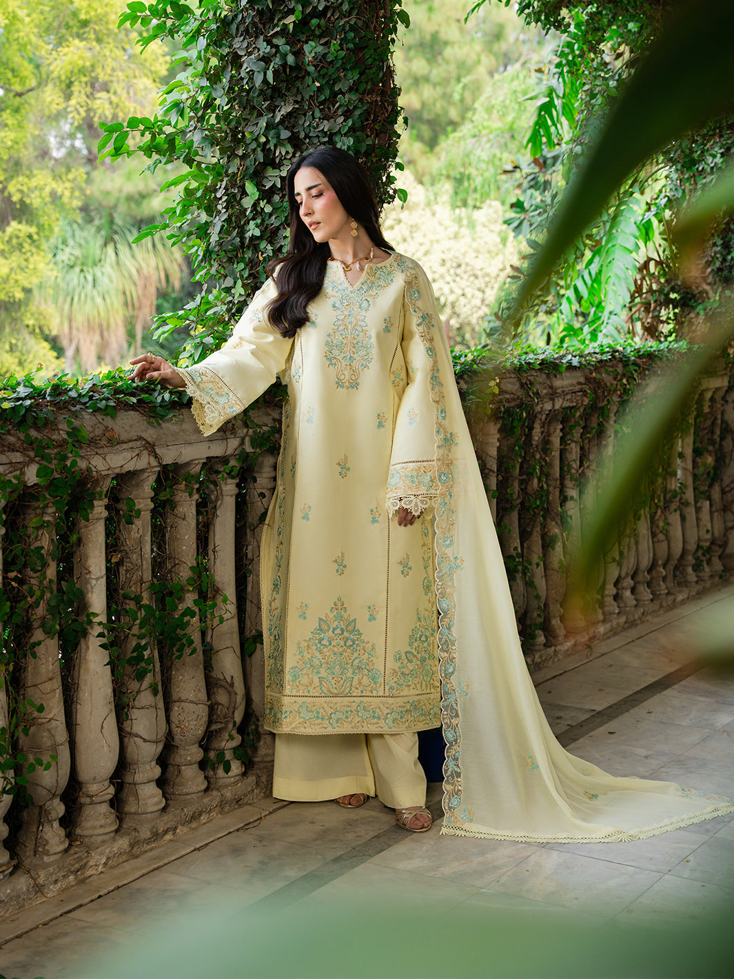 Mahnur | Amaya Lawn 26 |MU-02 by Mahnur - Designer Dress  - Type : Ladies Clothes - Available at Libayah - 100% Original 