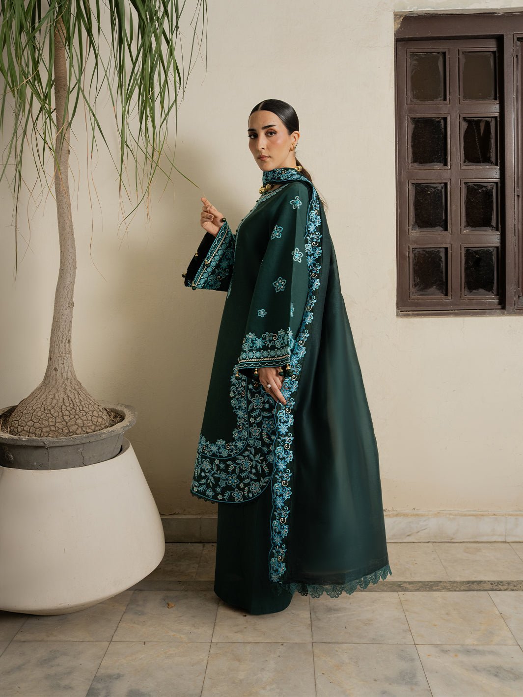 Mahnur | Amaya Lawn 26 | MU-04 by Mahnur - Designer Dress  - Type : Ladies Clothes - Available at Libayah - 100% Original 