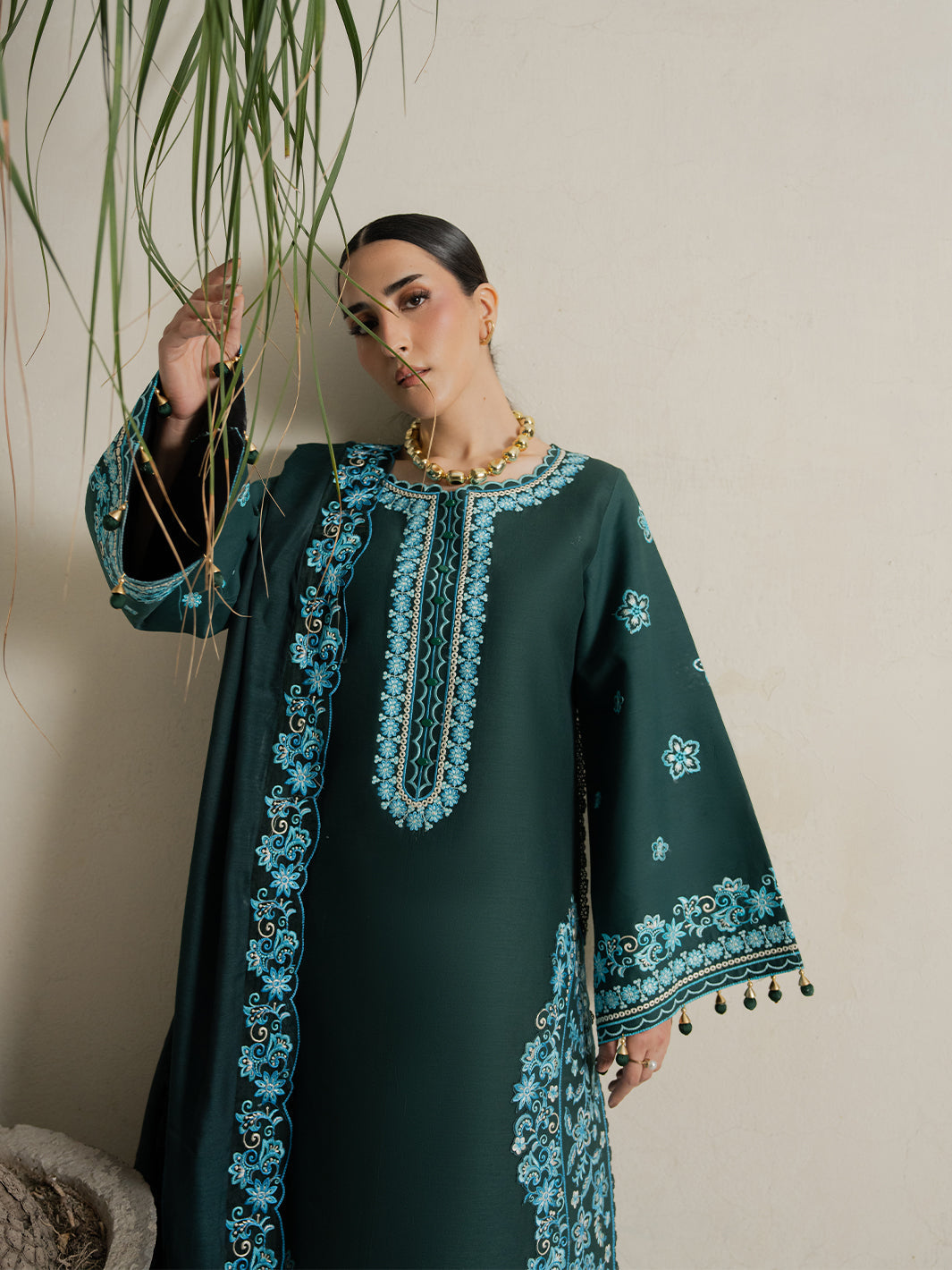 Mahnur | Amaya Lawn 26 | MU-04 by Mahnur - Designer Dress  - Type : Ladies Clothes - Available at Libayah - 100% Original 