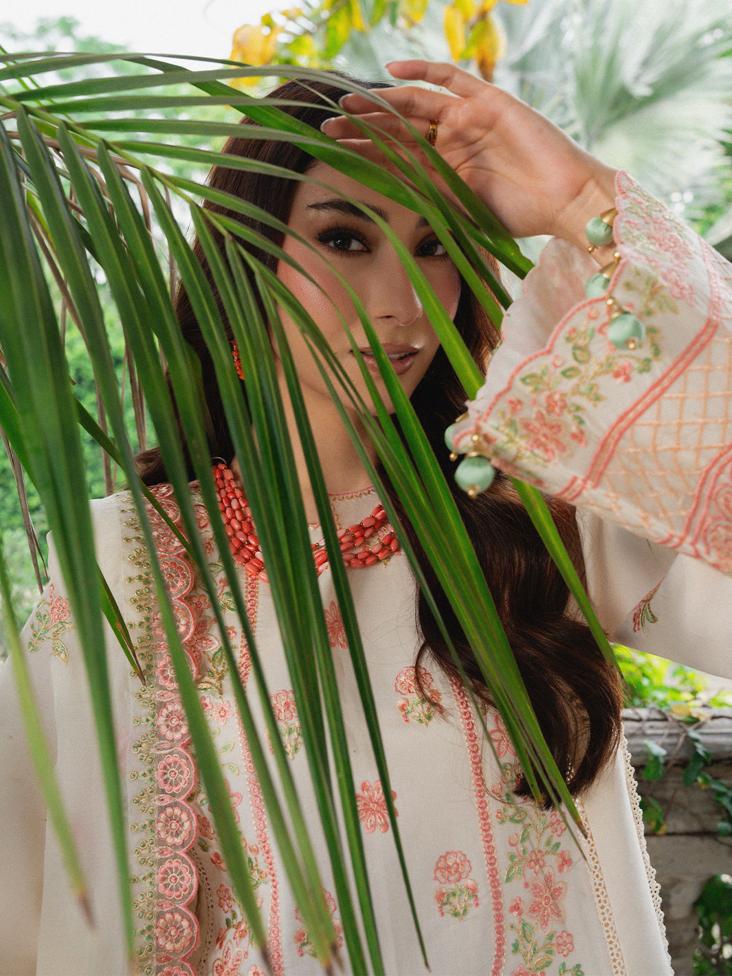 Mahnur | Amaya Lawn 26 | MU-05 by Mahnur - Designer Dress  - Type : Ladies Clothes - Available at Libayah - 100% Original 