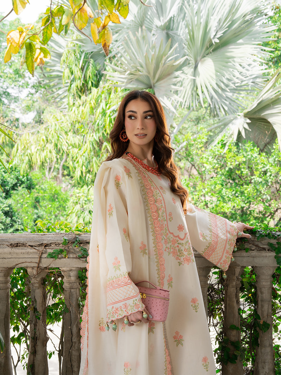 Mahnur | Amaya Lawn 26 | MU-05 by Mahnur - Designer Dress  - Type : Ladies Clothes - Available at Libayah - 100% Original 