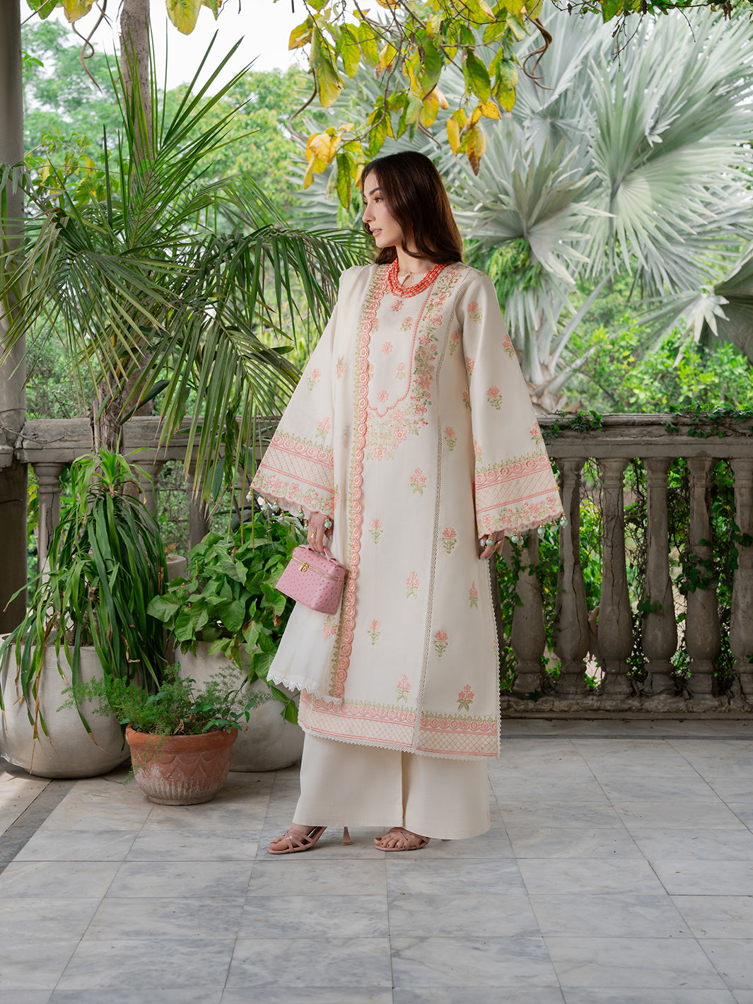 Mahnur | Amaya Lawn 26 | MU-05 by Mahnur - Designer Dress  - Type : Ladies Clothes - Available at Libayah - 100% Original 