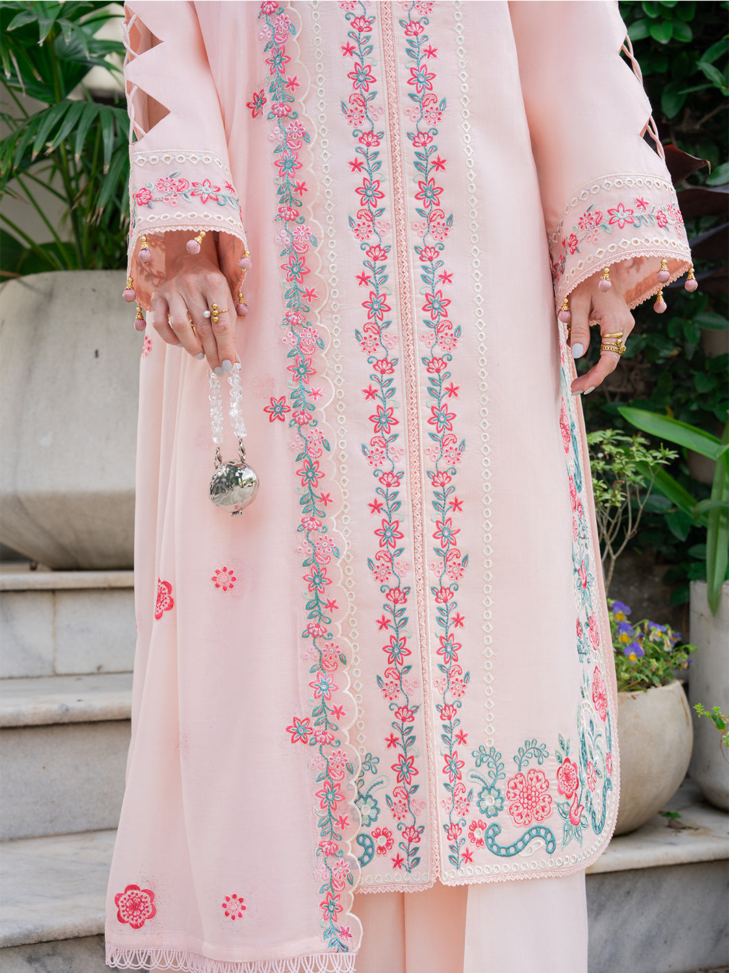 Mahnur | Amaya Lawn 26 | MU-07 by Mahnur - Designer Dress  - Type : Ladies Clothes - Available at Libayah - 100% Original 