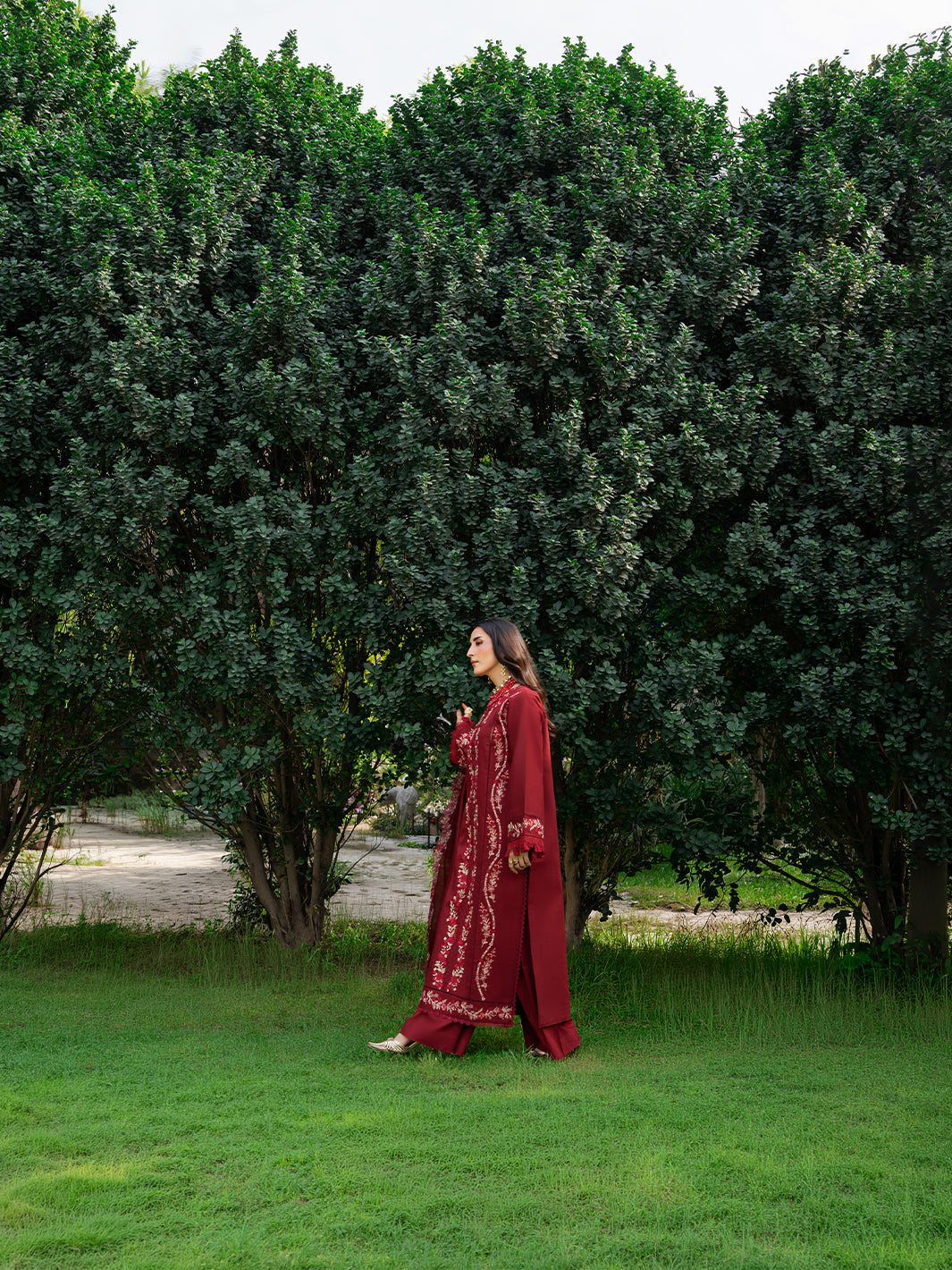 Mahnur | Amaya Lawn 26 | MU-09 by Mahnur - Designer Dress  - Type : Ladies Clothes - Available at Libayah - 100% Original 