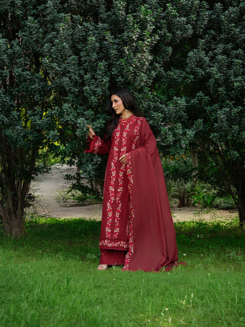 Mahnur | Amaya Lawn 26 | MU-09 by Mahnur - Designer Dress  - Type : Ladies Clothes - Available at Libayah - 100% Original 