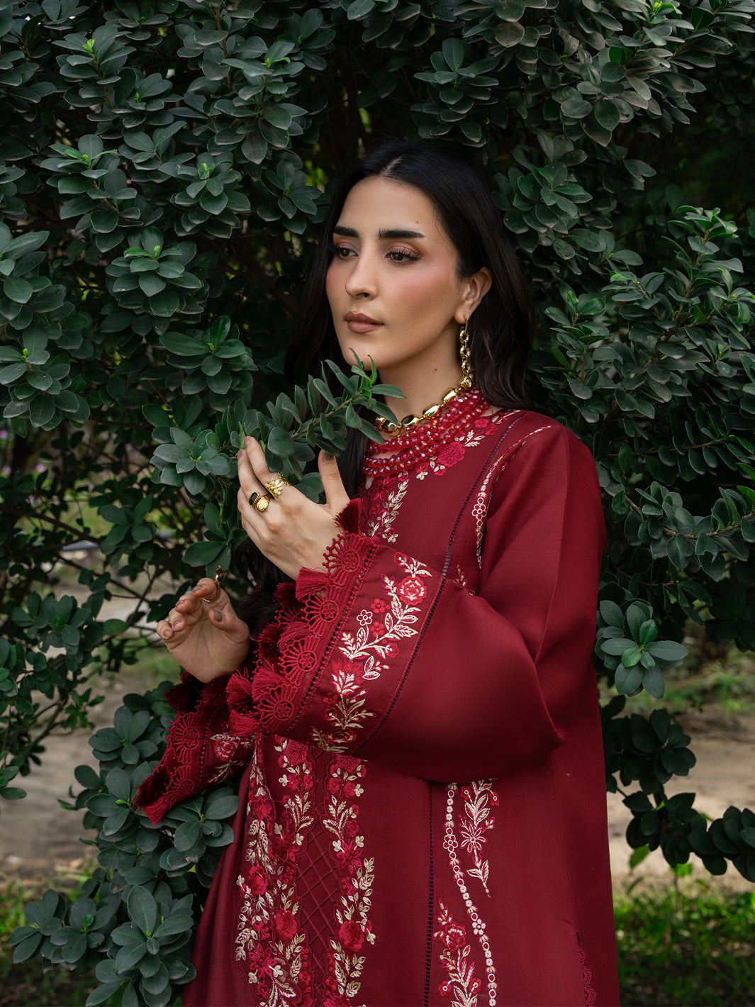 Mahnur | Amaya Lawn 26 | MU-09 by Mahnur - Designer Dress  - Type : Ladies Clothes - Available at Libayah - 100% Original 