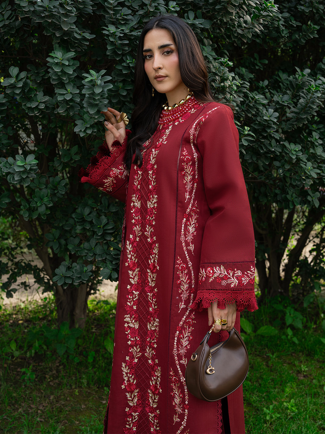 Mahnur | Amaya Lawn 26 | MU-09 by Mahnur - Designer Dress  - Type : Ladies Clothes - Available at Libayah - 100% Original 