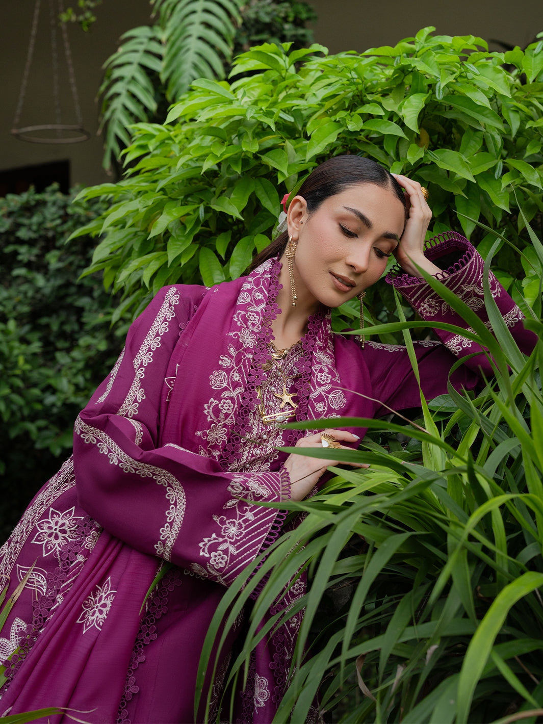 Mahnur | Amaya Lawn 26 | MU-10 by Mahnur - Designer Dress  - Type : Ladies Clothes - Available at Libayah - 100% Original 